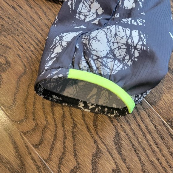 Nike Windbreaker Tree Branch Pattern Full Zip Jacket - Picture 6 of 10